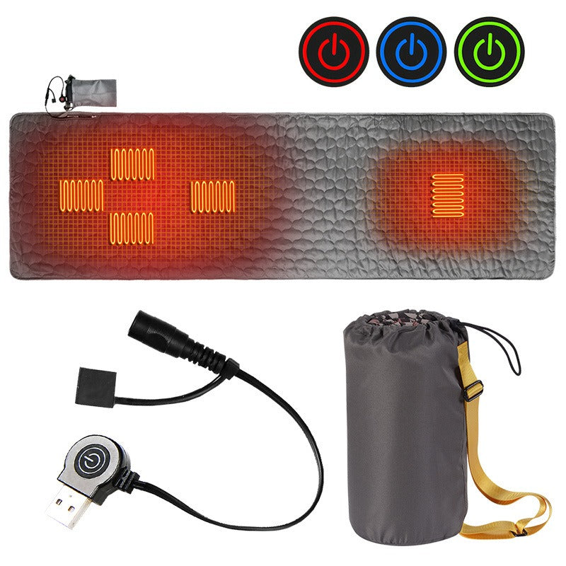 Smart Charging Heated Sleeping Pad Portable Outdoor Camping Thermal Mat