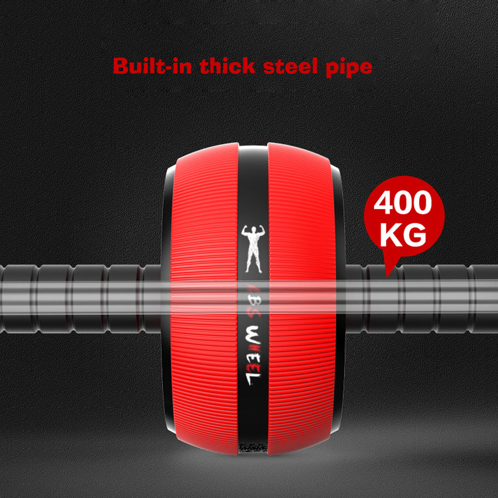 Silent TPR Ab Roller Wheel Core Trainer Home Gym Equipment