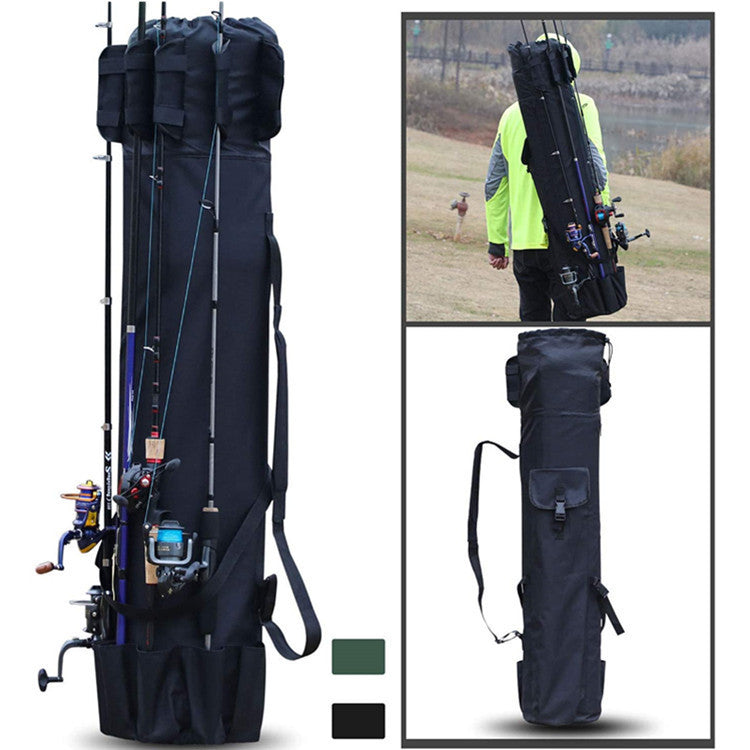 Cylinder Outdoor Fishing Bag Multifunctional Rod Storage Sea Fishing Gear