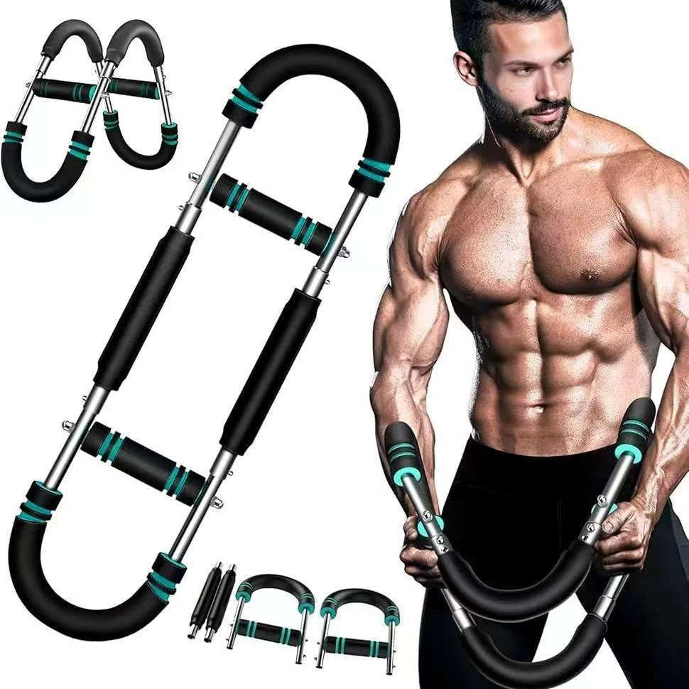 Adjustable Arm Strength Trainer U Shaped Chest Muscle Fitness Device