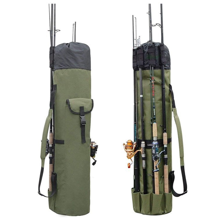 Cylinder Outdoor Fishing Bag Multifunctional Rod Storage Sea Fishing Gear