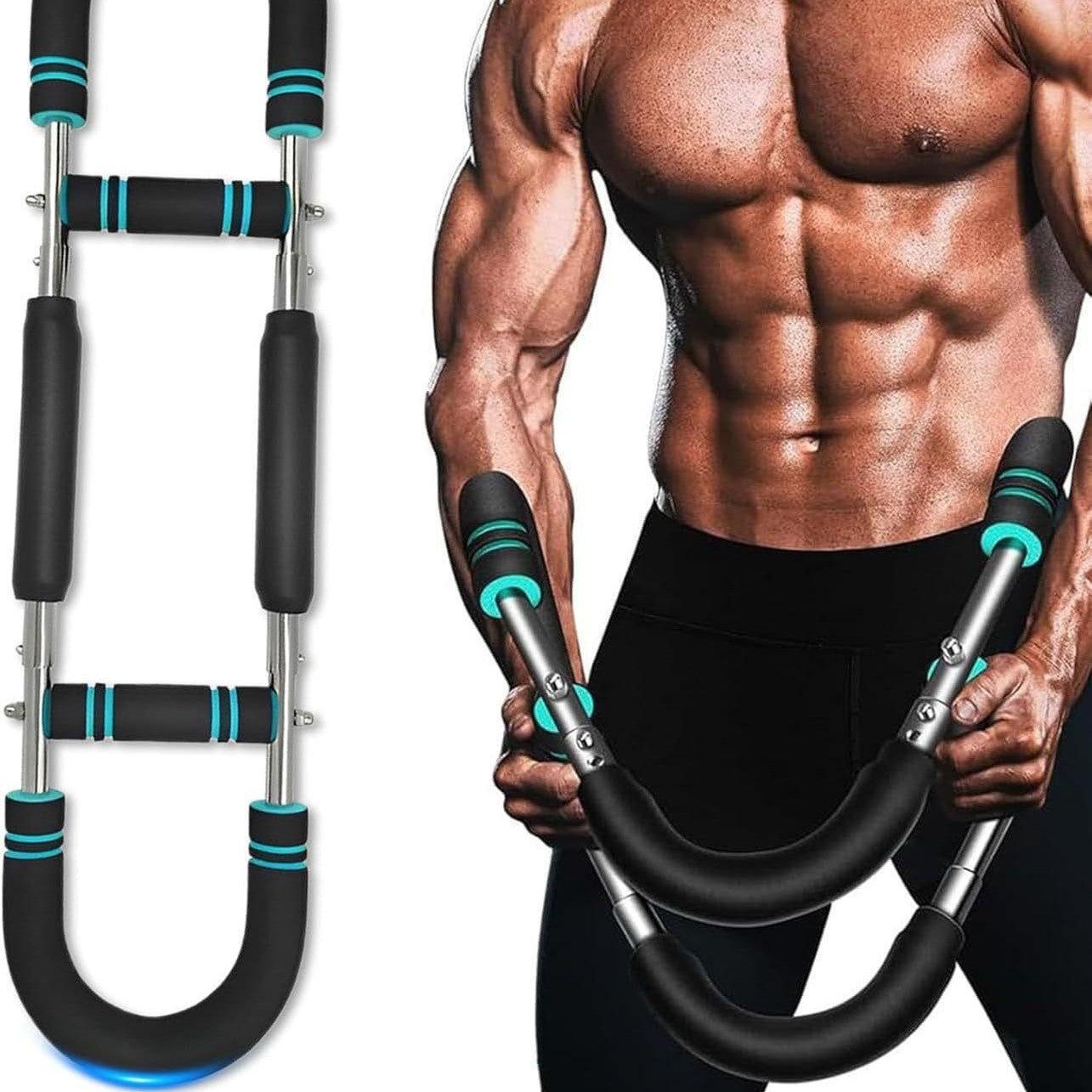 Adjustable Arm Strength Trainer U Shaped Chest Muscle Fitness Device