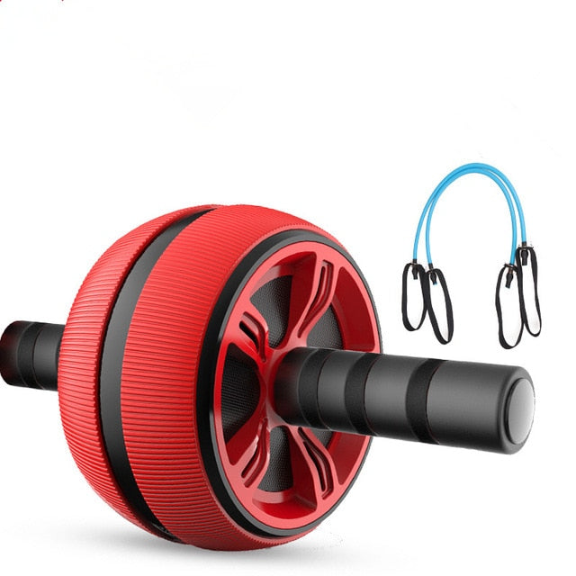 Silent TPR Ab Roller Wheel Core Trainer Home Gym Equipment