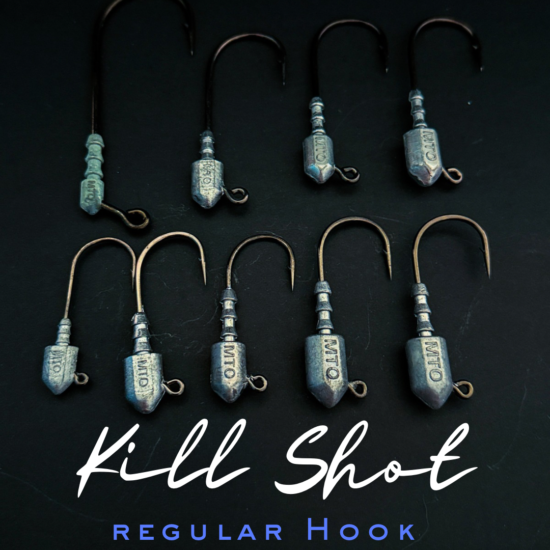 Kill Shot Black Nickel Bullethead Jigs