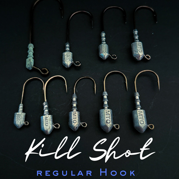 Kill Shot Black Nickel Bullethead Jigs