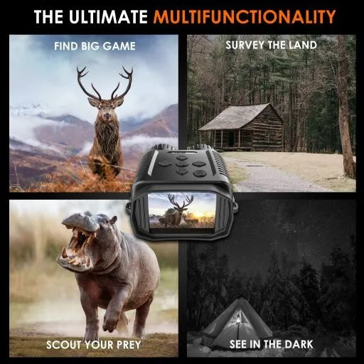 B1 Mini 1080p Night Vision Digital Binoculars Infrared Hunting Gear
